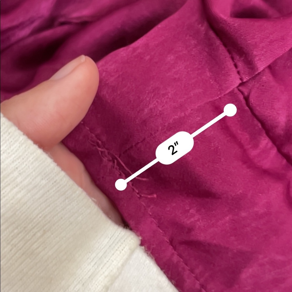 Missguided petite hammered satin Playsuit pink - Picture 3 of 3